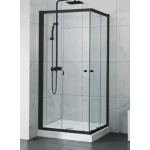 Semi-Frameless Corner Sliding Door Shower Screen Rossi- A * B Semi-Frameless Corner Sliding Door Shower Screen Rossi- A * B
